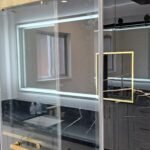 Elegant bathroom with modern fixtures and carefully designed details.